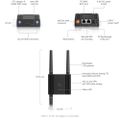 Ubiquiti Mobile Router Ultra - LTE router, Wi-Fi 2,4 GHz Router, mobilní, LTE, Wi-Fi 4 (802.11b/g/n), 1× nano SIM slot, 2× RJ-45, USB-C/4pin napájení