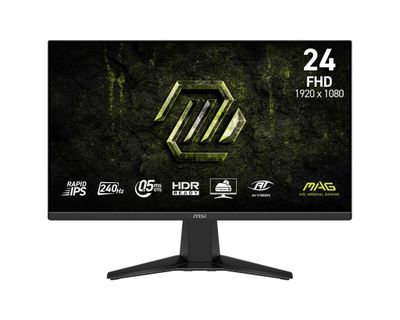 MSI MAG/245F X24/23,8''/IPS/FHD/240Hz/0,5ms/Čierna/3R