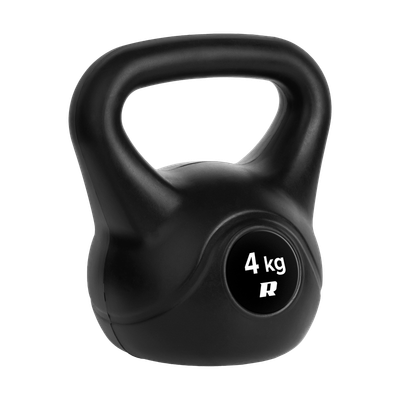 Kettlebell Bitumenový  4 kg REBEL ACTIVE RBA-2312