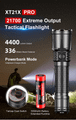 KLARUS XT21X Pro taktická baterka 4400 lm, 1x 2700 5000 mAh, USB