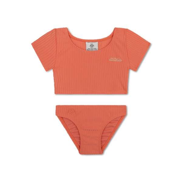 Bikiny Crop Top s UPF 50+ Lobster Bay
