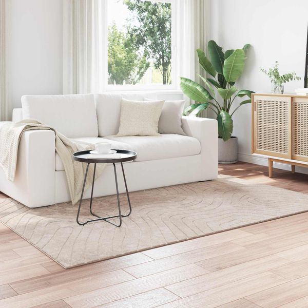vidaXL Kusové koberce PALMERAS Béžová 120 x 170 cm Polyester