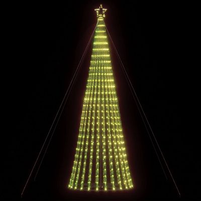 vidaXL LED vianočný stromček 1028 LED teplá biela 403 cm