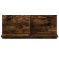 vidaXL Nástenná skrinka 70x16,5x30 cm dymový dub kompozitné drevo
