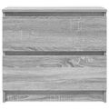 vidaXL TV skrinka Grey Sonoma 60x35x54 cm Engineered Wood