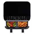 TESLA AirCook DualZone Q460 XXL - multifunkčná duálna digitálna horúcovzdušná fritéza