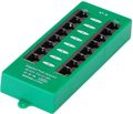 MaxLink Gigabitový 8-portový PoE panel, 802.3af/at