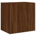 vidaXL TV nástenné skrinky 2ks hnedý dub 40,5x30x40cm kompozitné drevo