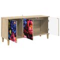 vidaXL TV skrinka KIEL 102 x 33 x 50 cm Sonoma Kompozitné drevo