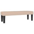 vidaXL Boxspring posteľ s matracom kapučínová 200x200 cm umelá koža
