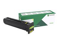 Žlutá - originální - kazeta s barvivem LCCP, LRP - pro Lexmark CS820, CX820, CX825, CX860