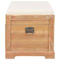 vidaXL Úložná truhlica s vankúšom 80x40x40 cm MDF