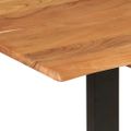 vidaXL Jedálenský stôl 140x70x76 masívne akáciové drevo
