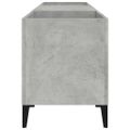 vidaXL Skrinka na platne betónovosivá 121x38x48 cm kompozitné drevo