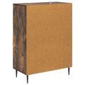 vidaXL Zásuvkový kabinet Dymový dub 66 x 34,5 x 89,5 cm