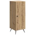 vidaXL Servírovacia skriňa Dub artisan 33 x 34,5 x 90 cm