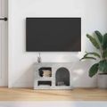 vidaXL TV skrinka ELST 60 x 35 x 40 cm Betónová šedá Kompozitné drevo