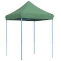vidaXL Skladací pop-up párty stan zelený 200x200x306 cm
