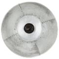 vidaXL Závesná lampa 25 W, strieborná, okrúhla 28,5 cm E27