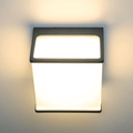 Modee LED nástenná lampa (LWL0008) 8W IP65 120x120x92mm 680lm neutrálna biela (ML-LWL0008)