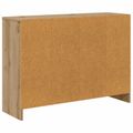 vidaXL Servírovacia skriňa Remeselný dub 88,5 x 27,5 x 63,5 cm