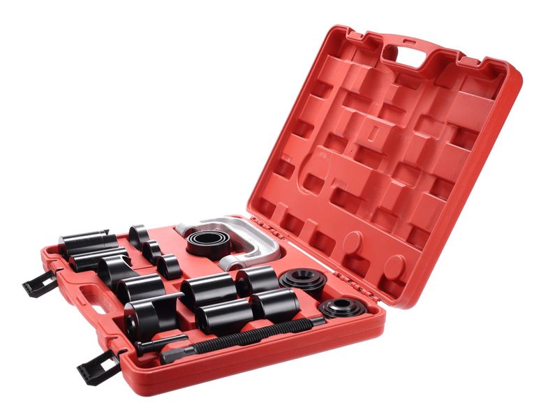 Sada adaptérů pro demontáž kulových čepů MECHANIC BALL JOINT 7, 21 ks SIXTOL
