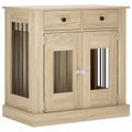 vidaXL Nábytok pre psa Dub sonoma 80 x 47,5 x 80 cm Kompozitné drevo