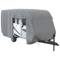 vidaXL Poťah na karavan sivý 610x250x220 cm netkaná textília
