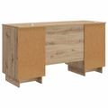 vidaXL Stôl Dub artisan Kompozitné drevo 142,5 x 50 x 75 cm