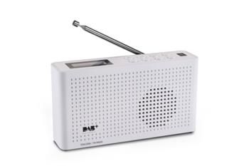 OPTICUM prenosné rádio DAB+/FM TON3 biele