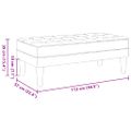 vidaXL lavička s vankúšom Žltá 113 x 57 x 39 cm Zamat