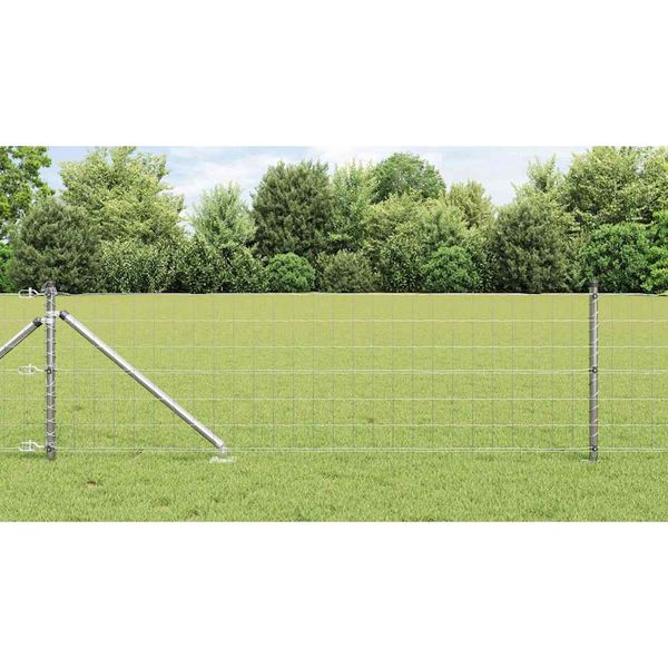 vidaXL Zváraný drôtový plot s hrotmi 10 x 0,6 m (Š x V)