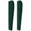 vidaXL Čelo postele so záhybmi tmavosivé 83x23x118/128 cm zamat