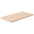 vidaXL Polica 40x20x1,5 cm neošetrený dubový masív