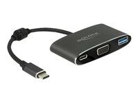 Externý video adaptér - VL101 - USB-C 3.1 - VGA - sivá - maloobchod