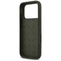 Puzdro Guess Silicone Big 4G Script pre iPhone 17 Pro khaki