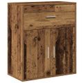 vidaXL Servírovacia skriňa Staré drevo 60 x 31 x 70 cm