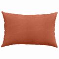 vidaXL Vankúše na pohovku 2 pcs Červenooranžová 60 x 40 cm