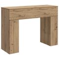 vidaXL Konferenčný stolík Dub artisan 102 x 35 x 75 cm