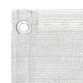 vidaXL Balkónová markíza biela 75x300 cm HDPE