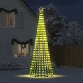 vidaXL LED vianočný stromček 1028 LED teplá biela 403 cm