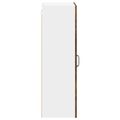 vidaXL Dvierka na umývačku Kalmar Dymová dub 50 x 31 x 100 cm