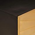 vidaXL Konferenčný stolík Čierna a zlatá 80 x 50 x 40 cm