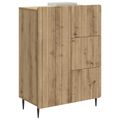 vidaXL Servírovacia skriňa Dub artisan 66 x 34,5 x 91,5 cm