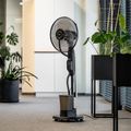 TEESA TSA8067 stojanový ventilátor s funkciou hmly - čierny