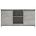 vidaXL TV skrinka, betónovo sivá 102x37,5x52,5 cm, kompozitné drevo