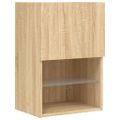 vidaXL TV skrinky s LED svetlami 2 ks dub sonoma 40,5x30x60 cm