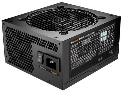 Be quiet! / zdroj PURE POWER 13M 850W / ATX 3.1 / 120mm fan / 80 Plus Gold Zdroj, ATX 3.1, 850W, aktívny PFC, 120mm ventilátor, 80PLUS Gold, modulárny