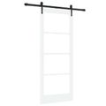 vidaXL Posuvné dvere ORKDAL 83 x 202 cm Biela