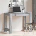 vidaXL Stôl sivý dub sonoma 100x45x75 cm kompozitné drevo